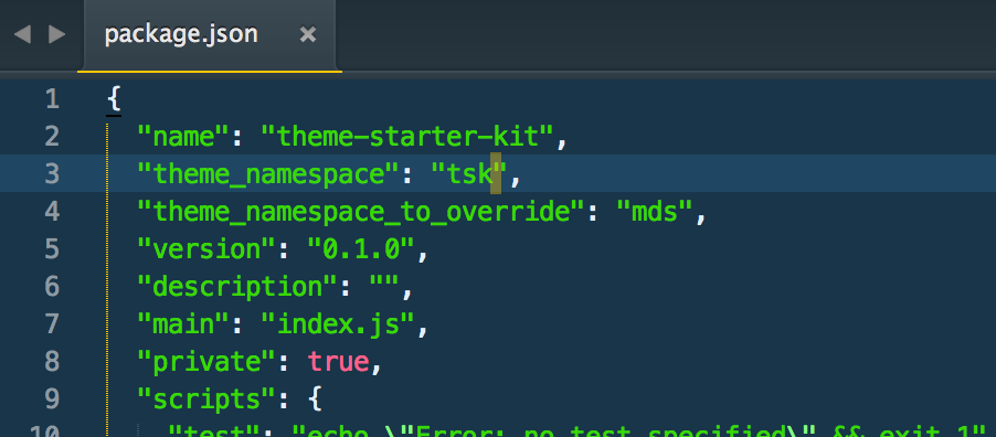 Namespace Override