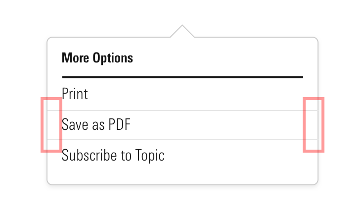 Don‘t extend list group item dividers to the edge of the popover.