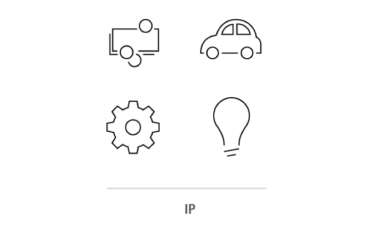 Don‘t use IP illustrative icons for generic, non-proprietary metaphors.