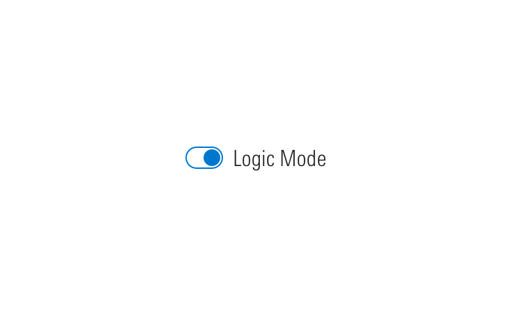 Do describe a switch’s functionality using a short label that doesn’t change, regardless of state.