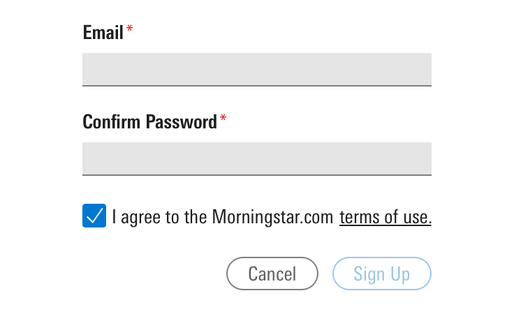 Example of a form with an improperly preselected terms of use agreement checkbox.